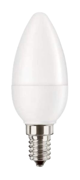 LED Candle 5,5W (40W) E14 MATNÁ 2700K