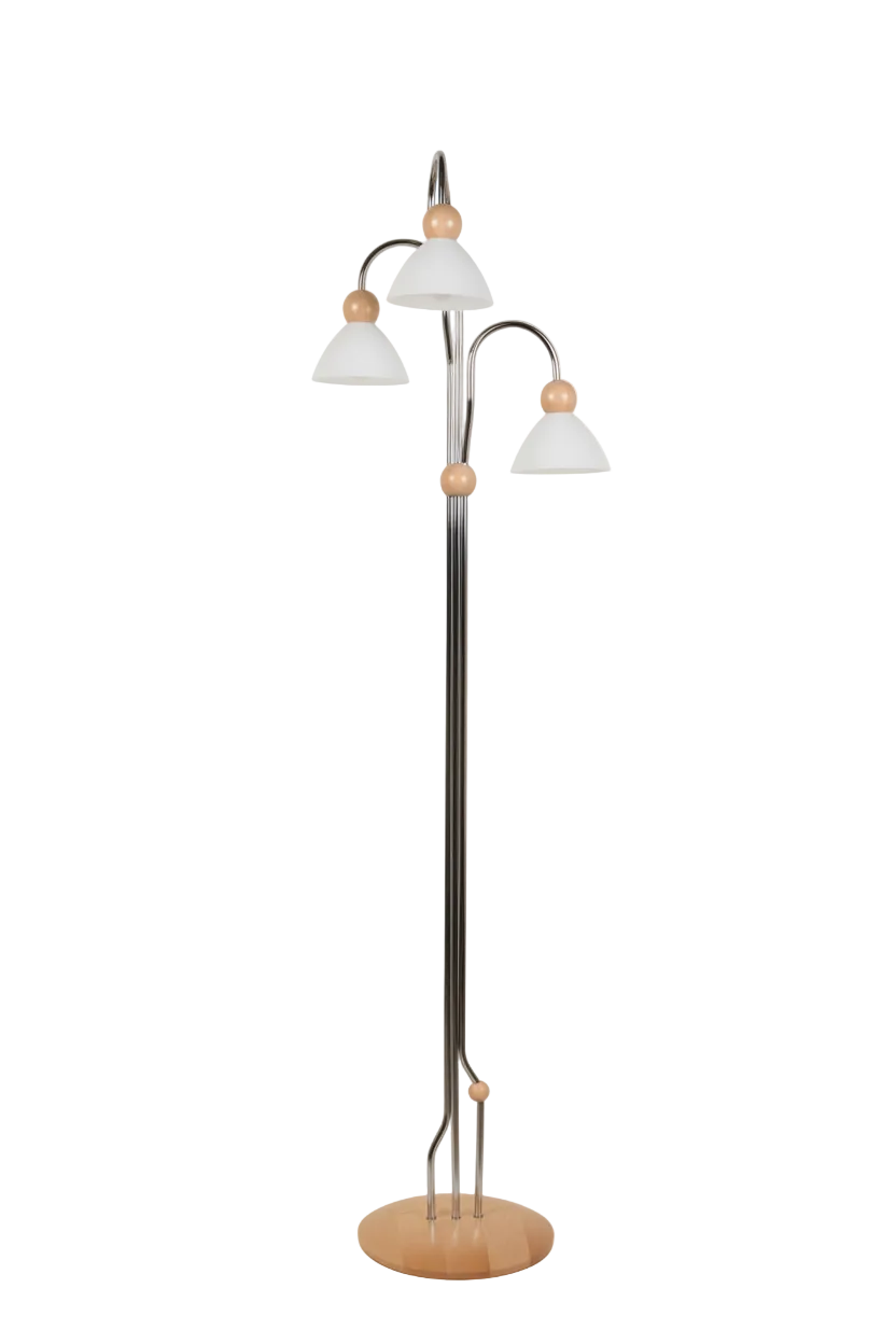 Stojací lampa D3 - bílá varianta