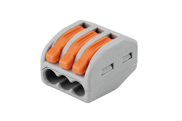 SVORKA WAGO 222-413 3X2,5 ORANZ. PACKA