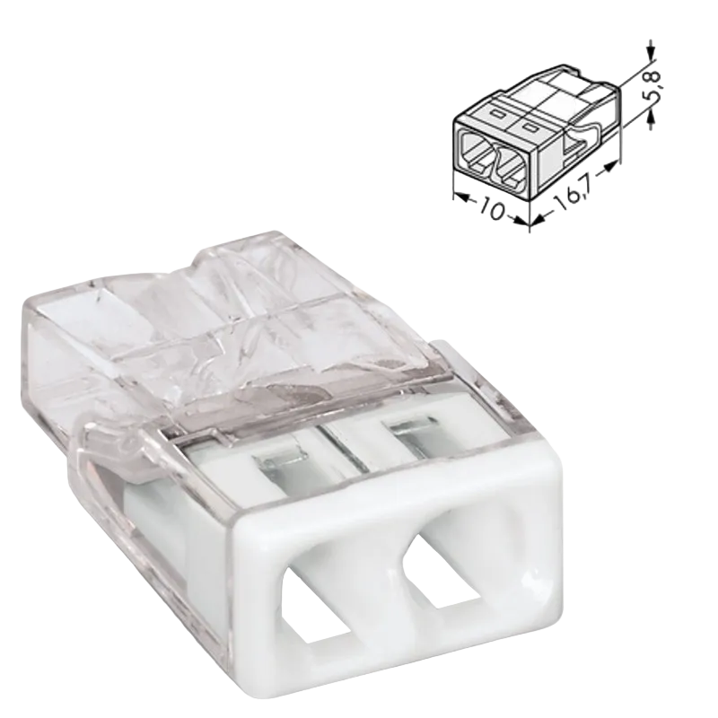 SVORKA WAGO 2273-202 2X0,5-2,5 COMPACT