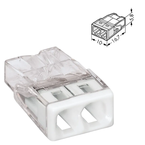 SVORKA WAGO 2273-202 2X0,5-2,5 COMPACT