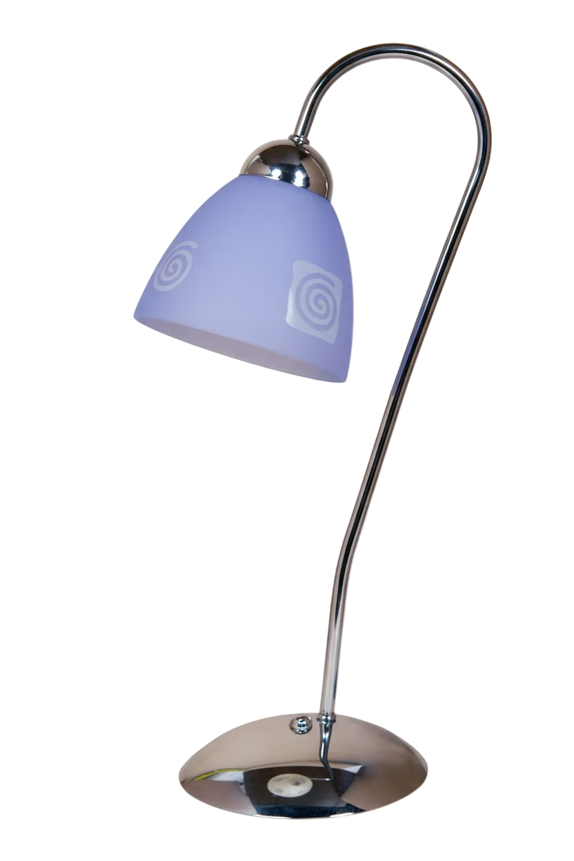 Stolní lampa - modrá varianta
