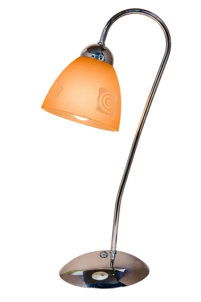 Stolní lampa - oranžová varianta