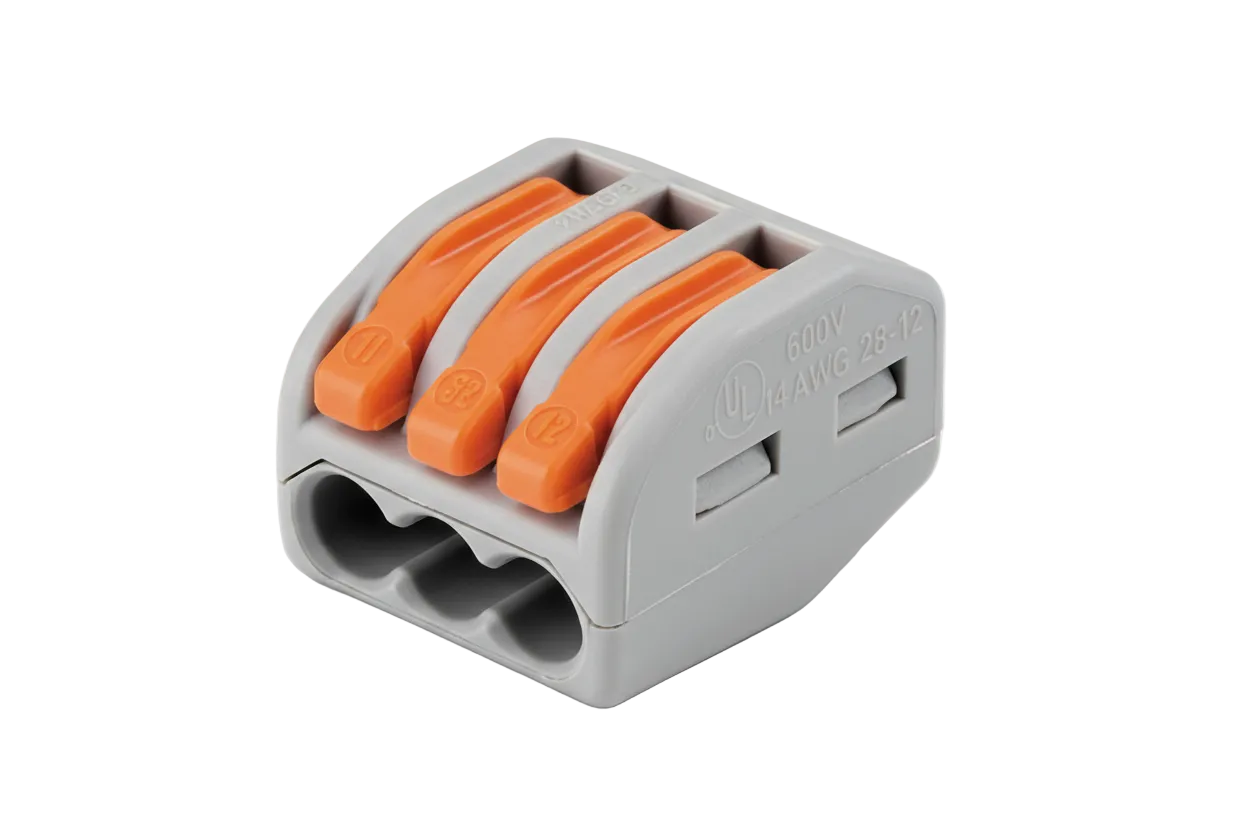 SVORKA WAGO 222-413 3X2,5 ORANZ. PACKA